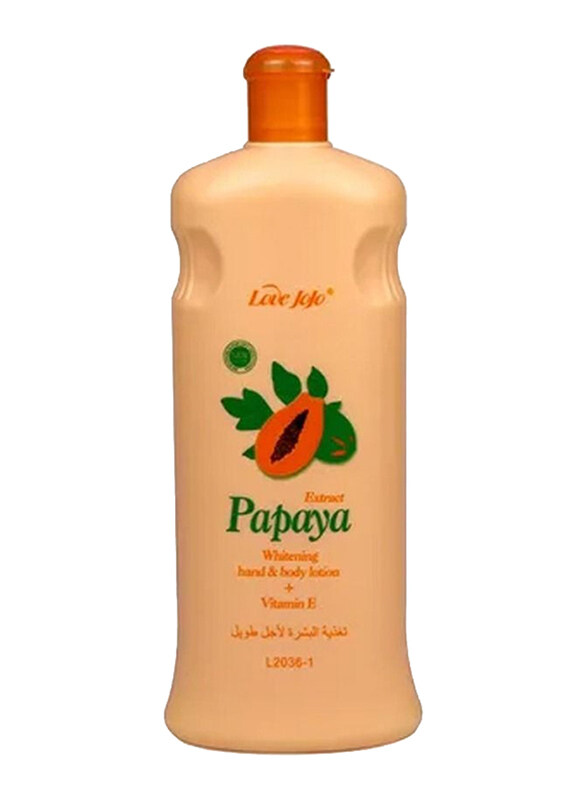 

Love Jojo Papay Extract Whitening Body Lotion, 600ml