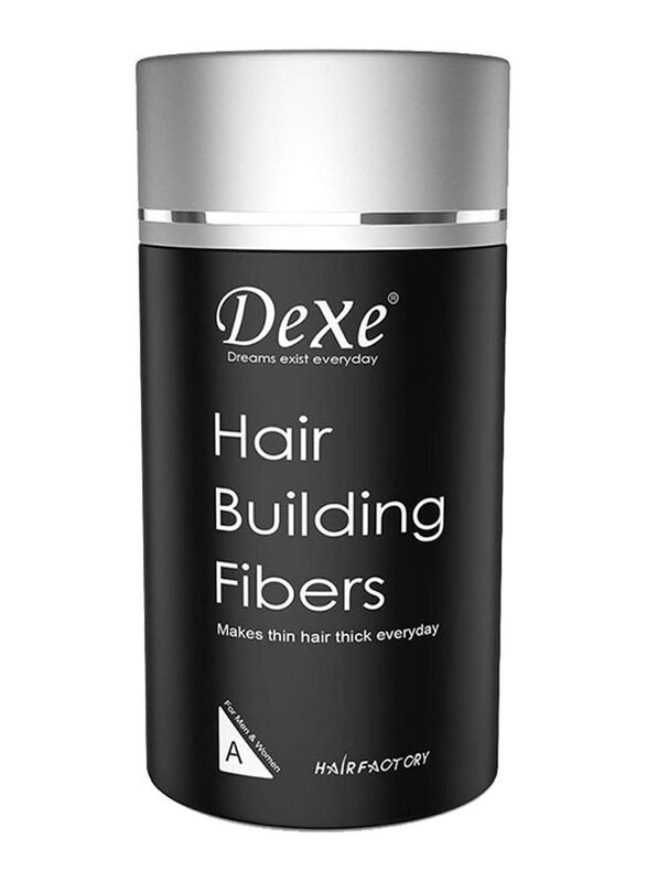 

Dexe Hair Building Fibers Black for All Hair Types, 22gm