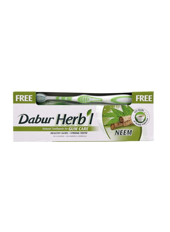 

Dabur Gum Care Herbal Natural Neem Toothpaste, 150gm