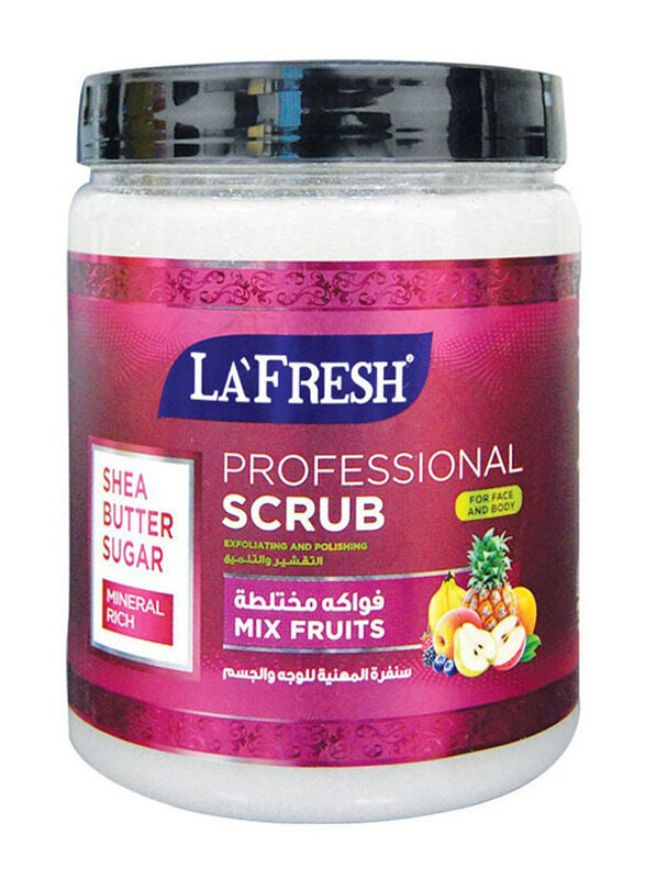 

La Fresh Shea Butter Sugar Mixed Fruits Scrub, 1000ml