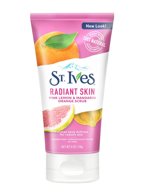 

St. Ives Pink Lemon & Mandarin Orange Radiant Skin Face Scrub, 170ml