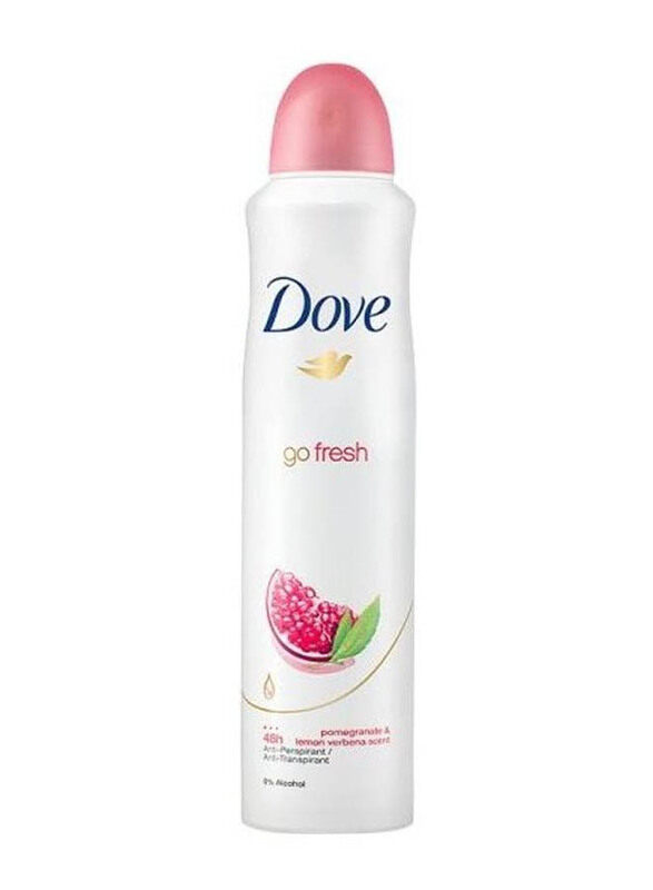 

Dove Pomegranate And Lemon Verbena Go Fresh Anti-Perspirant Deodorant Spray, 250ml