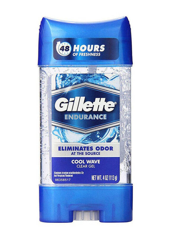 

Gillette Endurance Eliminates Oder at The Source Cool Wave Gel, 107gm