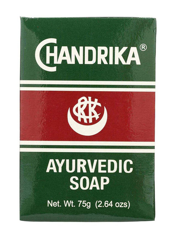 

Chandrika Ayurvedic Bath Soap, 10 x 75g