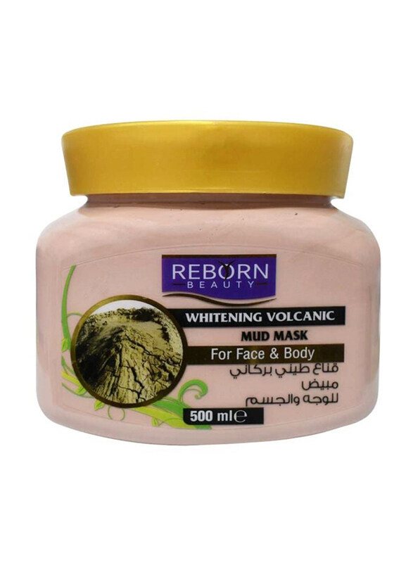 

Reborn Beauty Whitening Volcanic Mud Mask, 500ml