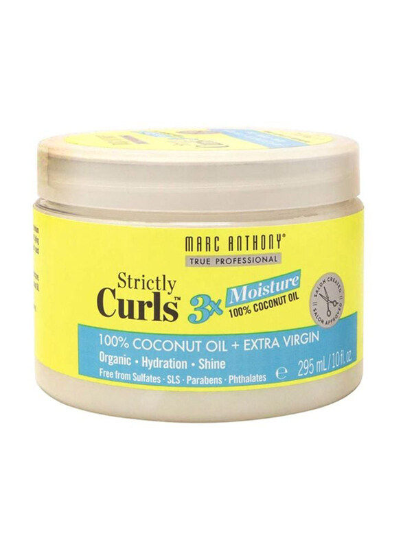 

Marc Anthony Strictly Curls 3x Moisture Coconut Oil for All Hair Types, 295ml
