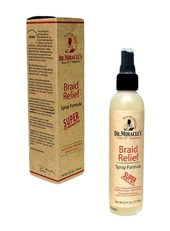 

Dr. Miracle's Braid Relief Spray Formula, 6 oz