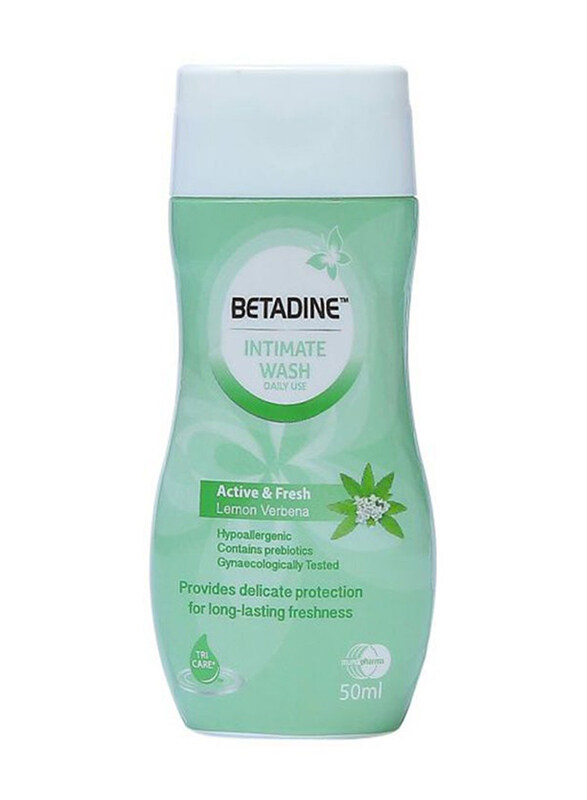 

Betadine Active & Fresh Lemon Verbena Intimate Wash, 50ml