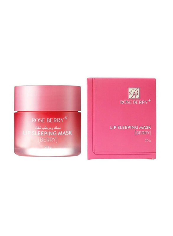 

Rose Berry Lip Sleeping Mask, Pink, 20gm