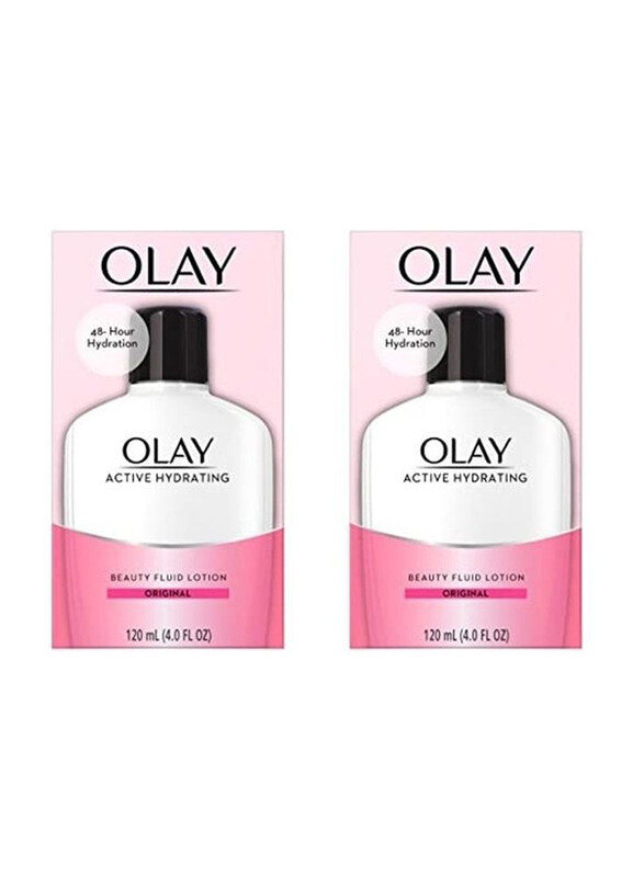 

Olay Active Hydrating Beauty Fluid Lotion Set, 2 x 120ml