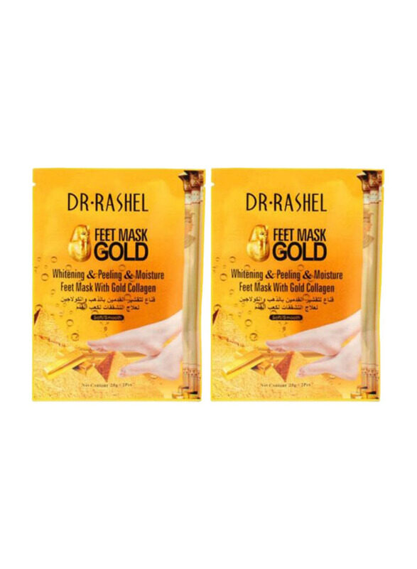 

Dr. Rashel Feet Mask Gold, 2 x 25g