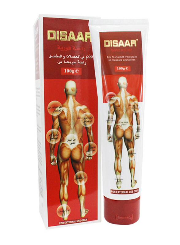 

Disaar Muscles And Joints Pain Relief Cream, 100g