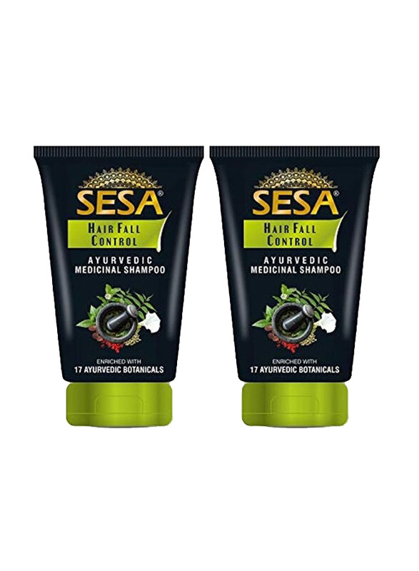 

Sesa Ayurvedic Medicinal Shampoo for Hair Fall Control and Hair Growth, 100ml, 2 Pieces