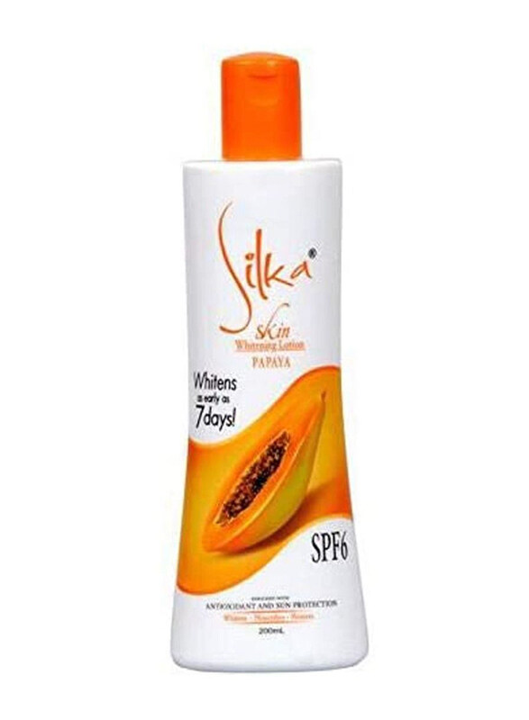 

Silka SPF6 Whitening Papaya Lotion, 200ml