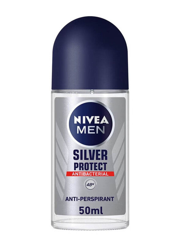 

Nivea Silver Protect Roll On Antibacterial Deodorant, 50ml