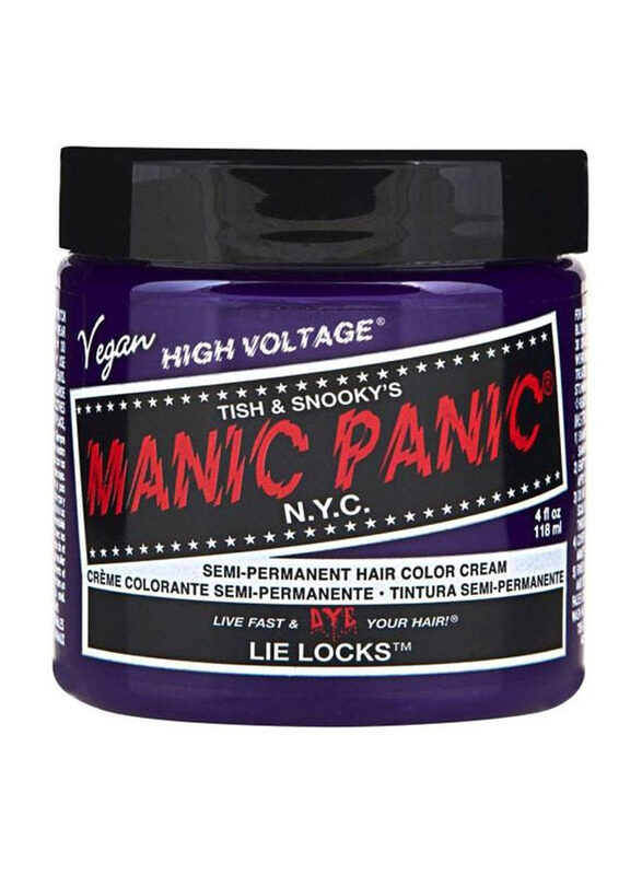 

Manic Panic High Voltage Semi-Permanent Hair Colour Cream, 118ml, Lie Locks