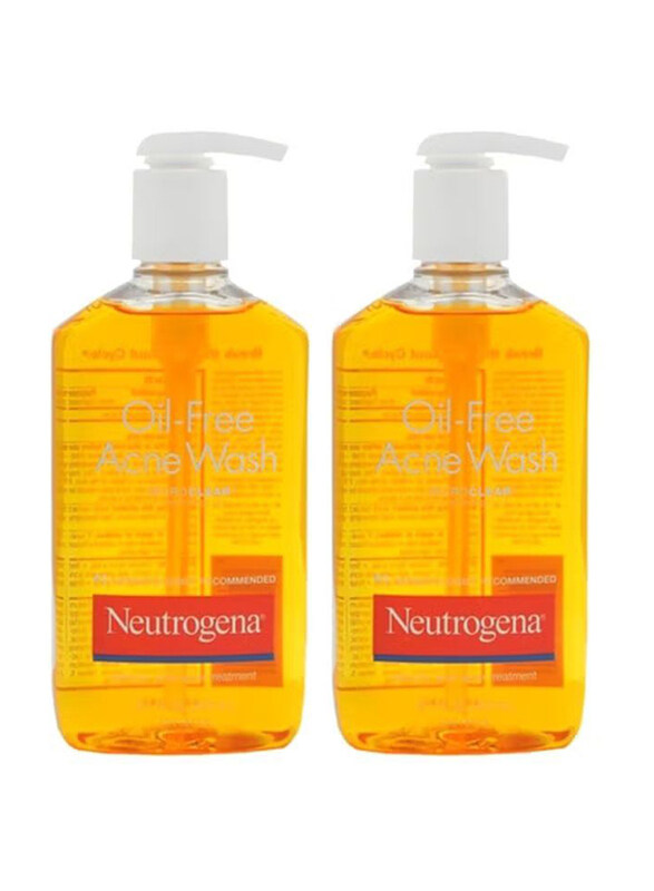 

Neutrogena Oil-Free Acne Wash Set, 2 x 174ml