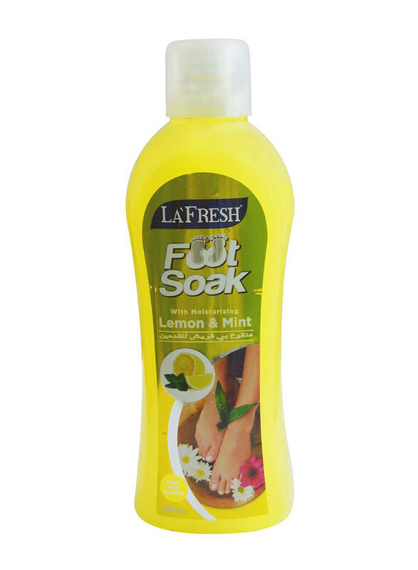 

La Fresh Moisturising Lemon & Mint Foot Soak, 1000ml