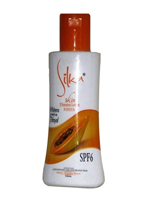 

Silka Skin Whitening Papaya Lotion, 100ml