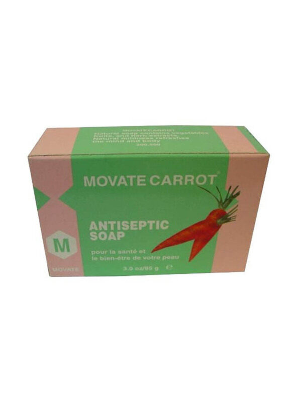 

Movate Antiseptic Carrot Soap, 85gm