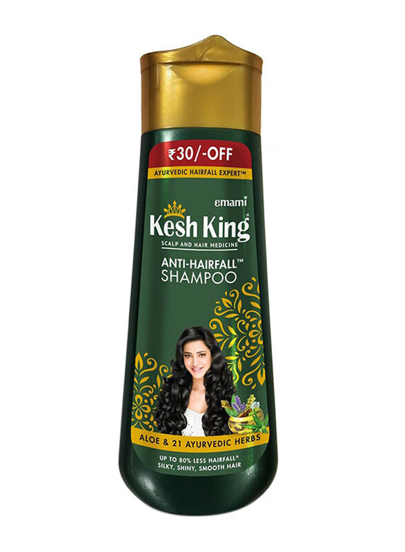 

Kesh King Scalp & Hair Medicine Anti Hairfall Shampoo for All Hair Types, 340ml