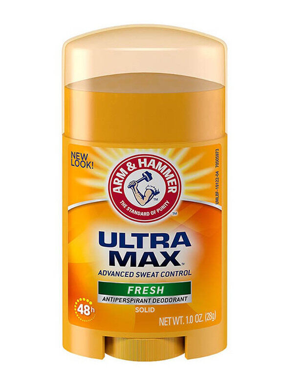 

Arm & Hammer Ultramax Solid Antiperspirant Deodorant, 28gm