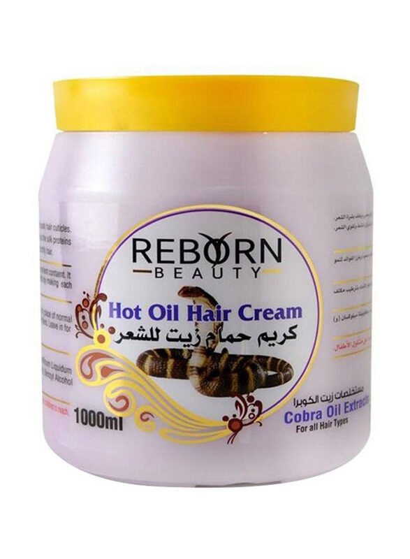

Reborn Beauty Extract Hot Oil Hair Cream With Cobra Oil, 1000ml