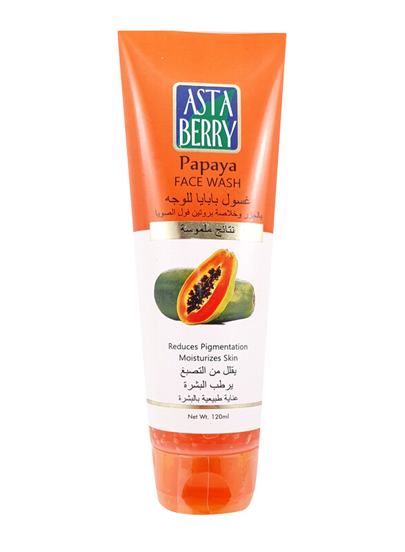 

Asta Berry Face Wash with Papaya, 120ml