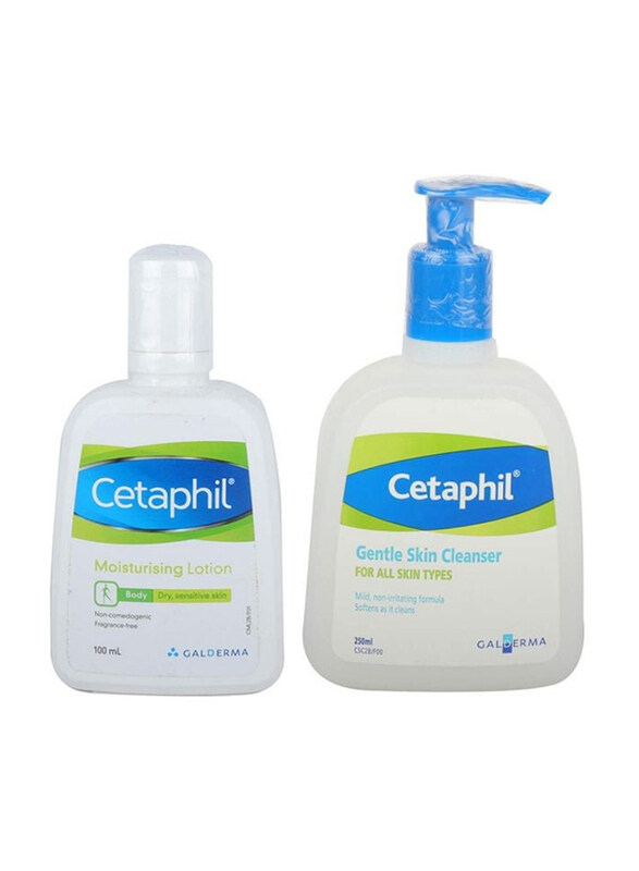 

Cetaphil Moisturizing Lotion And Cleanser, 100ml + 200ml, 2 Pieces