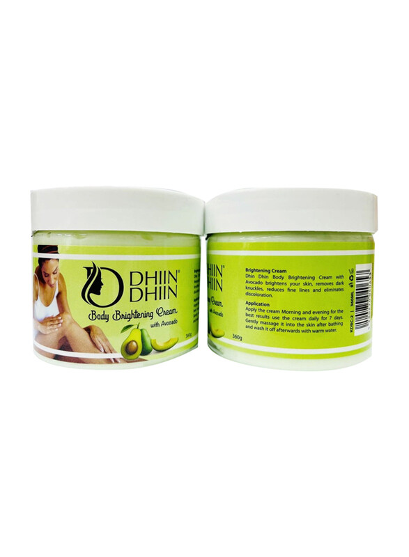 

Dhiin Dhiin Brightening Body Cream with Avocado, 360gm