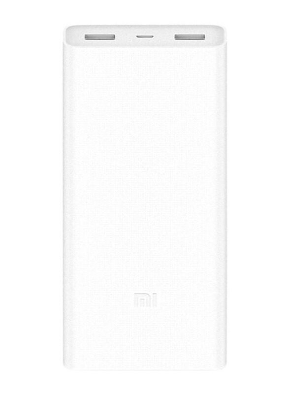 

Xiaomi Mi 20000mAh 2C Portable Power Bank, PAA0076, White