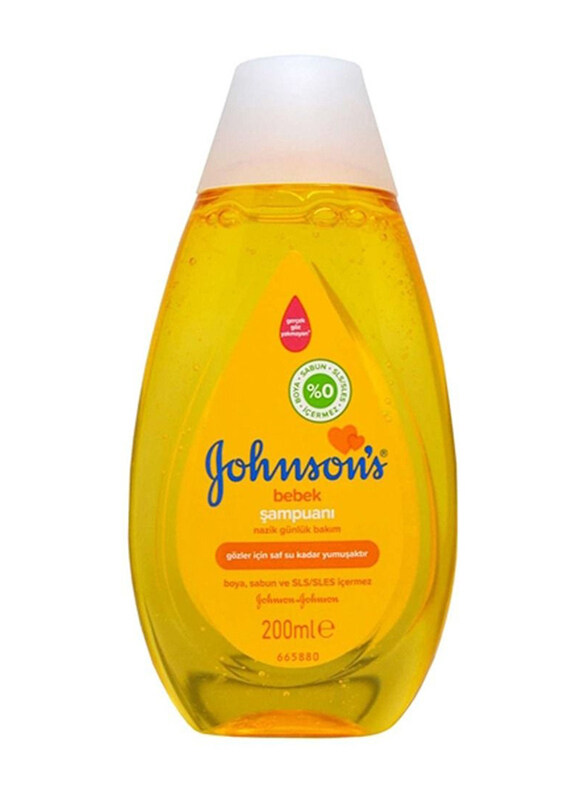 

Johnson's 200ml Baby Shampoo, Yellow