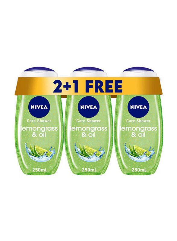 

Nivea Lemongrass and Oil Shower Gel, 3 x 250ml