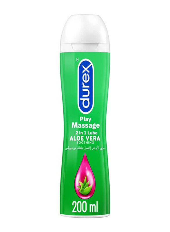 

Durex 2-in-1 Lube Soothing Aloe Vera Play Massage Gel, 200ml