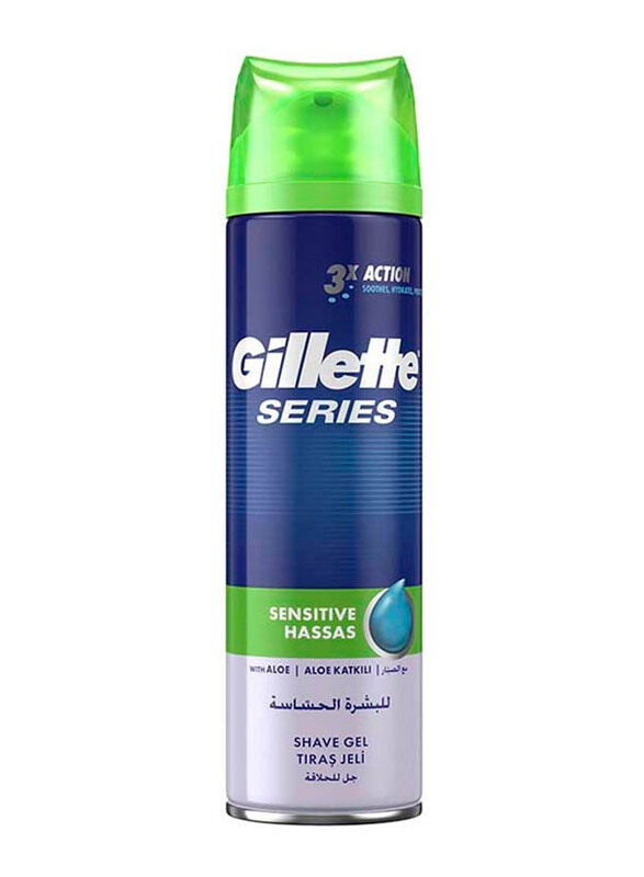 

Gillette Series Sensitive Shaving Gel, 200ml