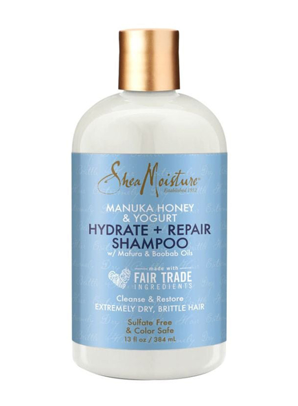 

Sheamoisture Manuka Honey & Yogurt Hydrate + Repair Shampoo for Dry Hair, 13oz