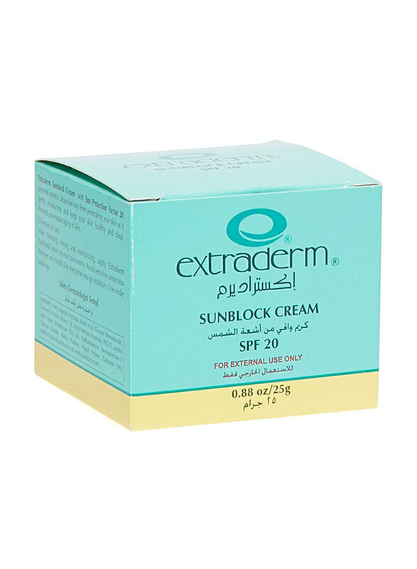 

Extraderm SPF 20 Sunblock Cream, 25gm