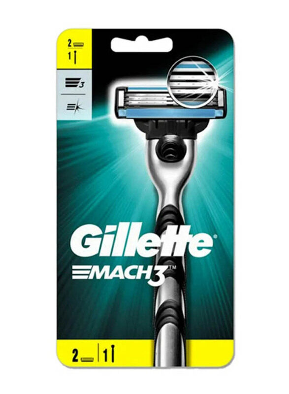 

Gillette Mach3 Razor Handle with Blades, Set