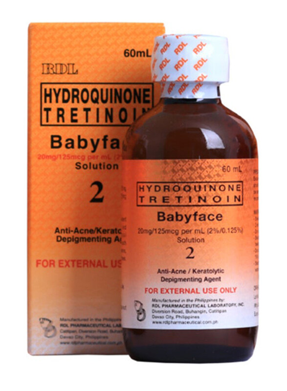 

Babyface Astringent Hydroquinone Tretinoin, 60ml