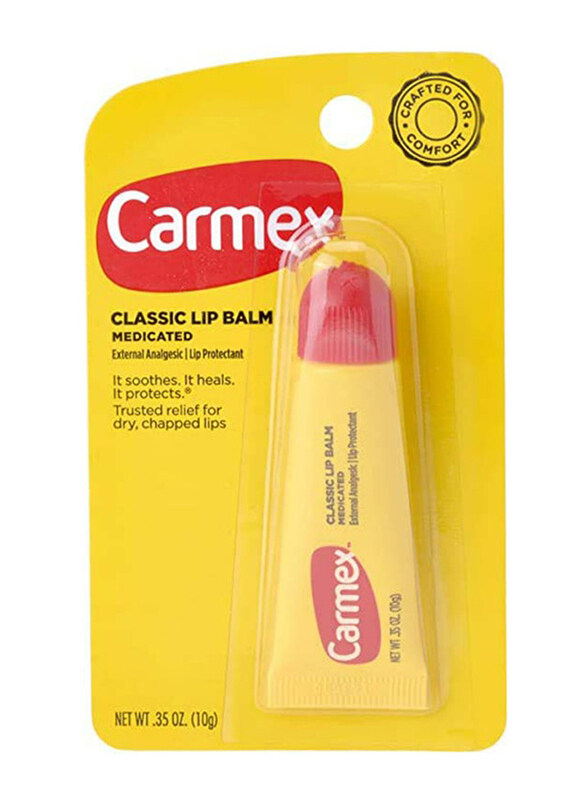 

Carmex Medicated Moisturizing Classic Lip Balm, 10gm