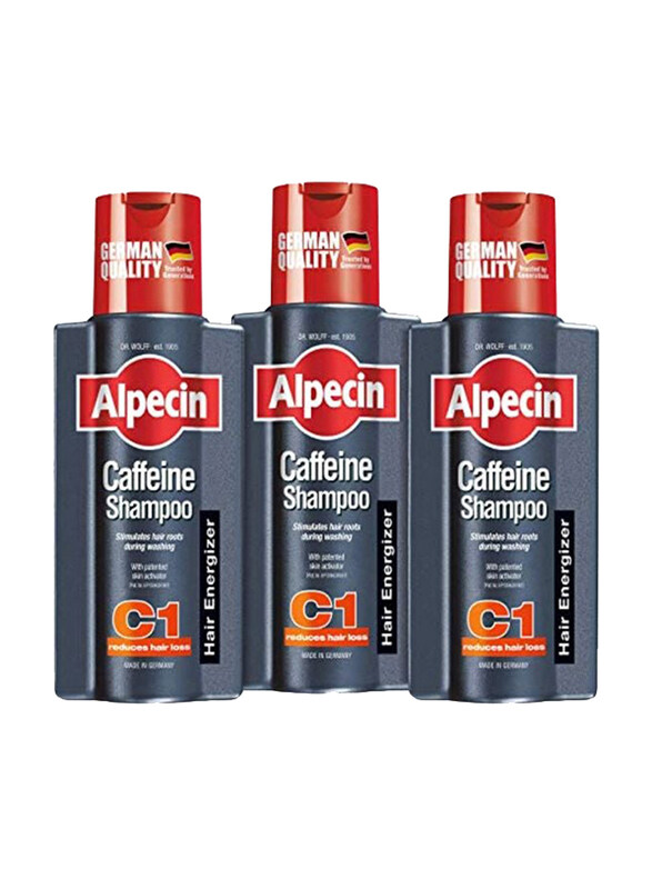 

Alpecin Caffeine Shampoo Set, 3 x 250ml