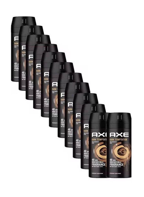 

AXE Dark Temptation Deodorant Body Spray, 12 x 150ml