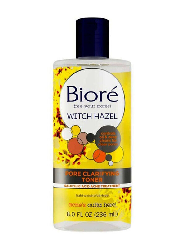 

Biore Witch Hazel Pore Clarifying Toner, 8oz