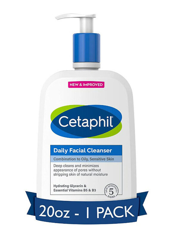 

Cetaphil Daily Facial Cleanser Face Wash, 591ml