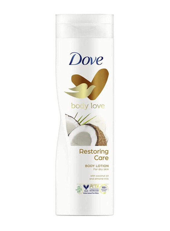 

Dove Restoring Care Body Lotion With Coconut Oil And Almond Milk, 250ml