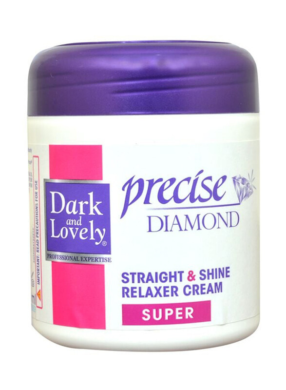 

Dark & Lovely Precise Diamond Straight and Shine Relaxer Cream Keratin Coloured Hair, 500ml
