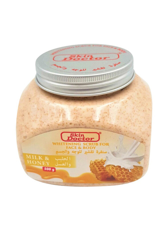 

Skin Doctor Milk & Honey Whitening Scrub, 500ml