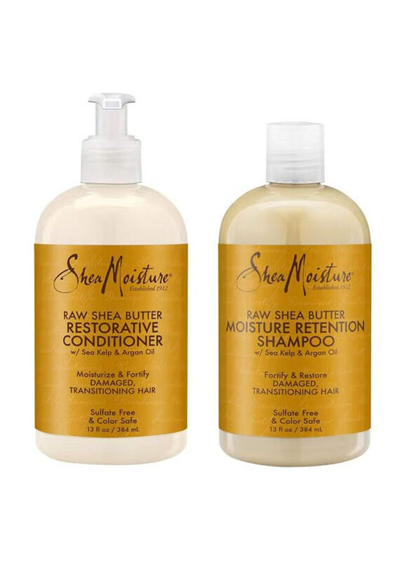 

Sheamoisture Raw Shea Butter Restorative Shampoo & Conditioner Set