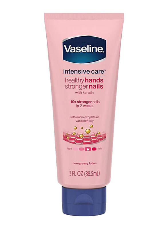 

Vaseline Intensive Care Healthy Hands Stronger Nail Lotion, 177ml