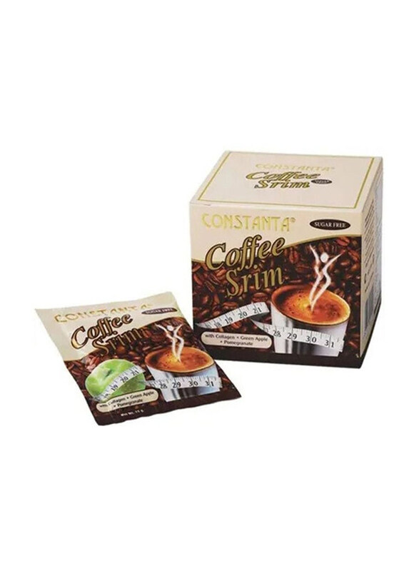 

Constanta Coffee Srim Sugar Free With Green Apple, 10 Pieces